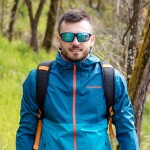 Progress Sinner BLU - R BLK/GRY športové okuliare EUR