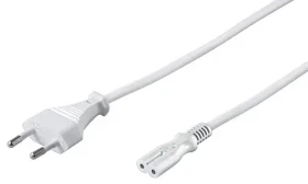 MicroConnect Power Cord EU C - C7 3M biela (PE030730W)