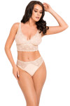 Dámske nohavičky 191 beige - BABELL Béžová XL