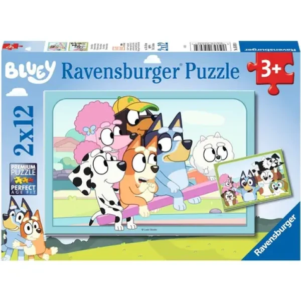 Ravensburger Bluey na ihrisku /2x12 dielikov/ od 3 rokov
