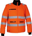 Reflexná zimná pracovná parka Cofra PROTECTION Farba: Reflexná oranžová, Veľkosť: 64 (CAPROTECTION_01_64)