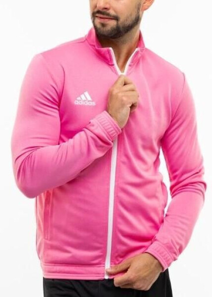 Pánska športová mikina Entrada 22 M HC5084 Pink - Adidas M růžová