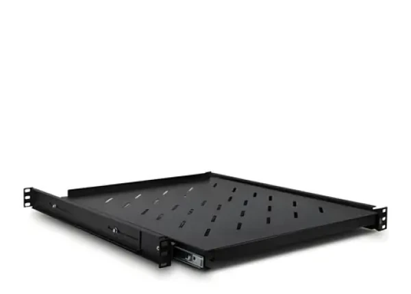 Inter-tech SWAS-550/800 čierna / Výsuvná zásuvka do racku / 19" / 1U / 485 x 550 mm (88887259)