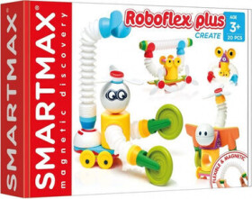SMARTMAX Magnetická stavebnica Roboti PLUS 20 dielikov