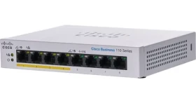 Cisco CBS110-8PP-D- EU / Desktop Switch / 8- Port Gigabit / 4X PoE / Fanless (CBS110-8PP-D-EU)