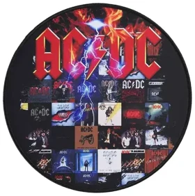 Superdrive AC/ DC / Herná podložka pod myš / priemer 30 cm (SA5646-A2)