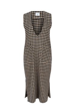 Benedict Harper Šaty Florence Brown Checked