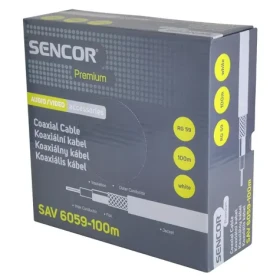 Sencor SAV 6059 RG-59 anténny koaxiálny kábel 100m (8590669134083)
