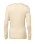 Dámske tričko Merino Rise LS almond M