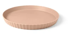 BlimPlus Atena Tácka guľatá M pink sand / Tácka / priemer 30 cm / bez BPA (VS005-00000M-335)