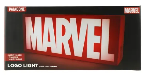 Paladone MARVEL Icon Light / Stolová lampa / 2 režimy / 3x AAA / USB (PP7221MCV2EPM)