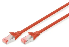 Digitus CAT 6 S/FTP červená / Patch kábel / 3 m / RJ-45 / LSZH / 250 MHz (DK-1644-030/R)