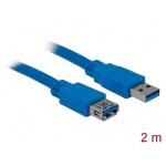 DeLock USB 3.0 kábel predlžujúci A/A samec/samica dĺžka 2m (82539)