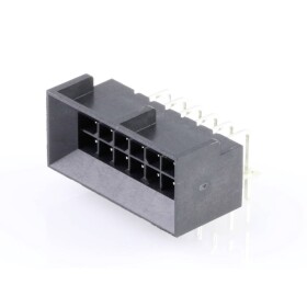 Molex vstavaná pinová lišta (štandardná) Počet pólov 12 444281202 1 ks Tray; 444281202