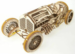 Ugears 3D drevené mechanické puzzle U9 Auto (Grand Prix)