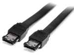 StarTech eSATA (M) - eSATA (M) černý / Propojovací kabel / 1,8 m / 6 Gbit/s (ESATA6)