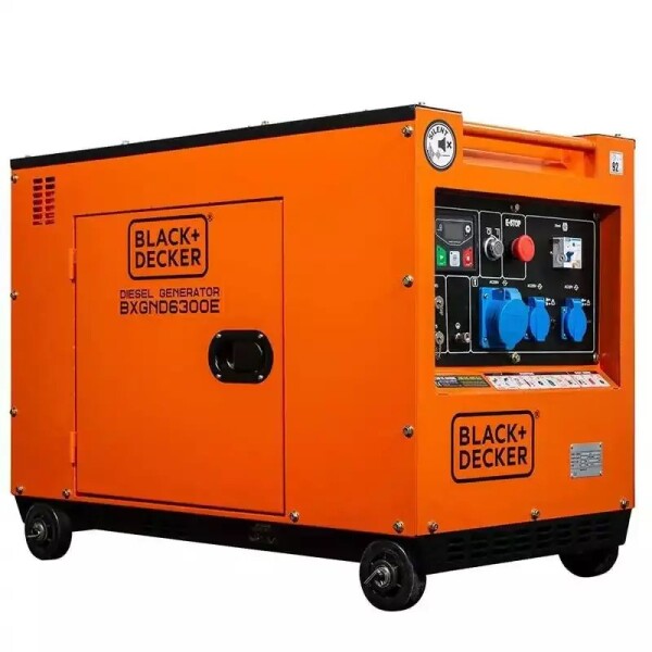Black&Decker Full Power - 6300W Diesel - agregat prądotwórczy