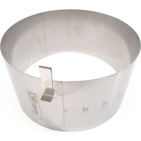 Nastaviteľná tortová forma kruhová 20-28cm (výška 12cm) - DR ranty - DR ranty