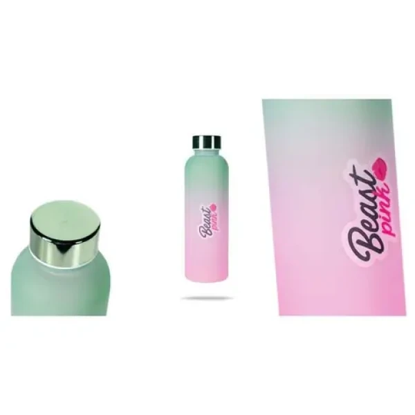 Fľaša Thirst Trap Bottle Gradient 500 ml - BeastPink (500 ml, multicolor) (67273-1-single_variant)