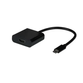EFB USB-C - HDMI čierna / Adaptérový kábel / 4K 30Hz / HDCP 1.4 / 0,15 m (EBUSBC-HDMI-4K30)