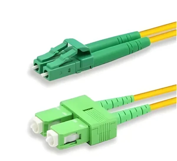 OEM Patchcord FO duplex LC/ APC-SC/ APC 9/125um SM/ 3M /OS2/žltá/1,8mm (0809)