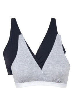 Mitex Lilly 2-pack farba: čierna/sivá 2XL
