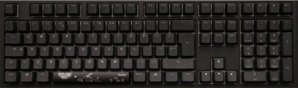 Ducky Ducky Shine 7 PBT Gaming Keyboard, MX Speed Silver, RGB-LED - Gunmetal