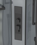 Sprchový box štvrťkruh 90x90 cm SAT SATBOXS90CT SATBOXS90CT