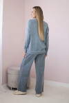 Bavlnený set Angel tepláky + nohavice denim UNI