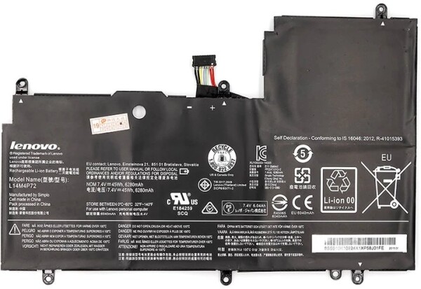 Lenovo Nešiojamo kompiuterio baterija, Lenovo L14M4P72 Originali