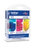 Brother Toner originálny Ink LC-1100 Rainbow Cyjan Magenta Žltý (LC1100RBWBPDR)