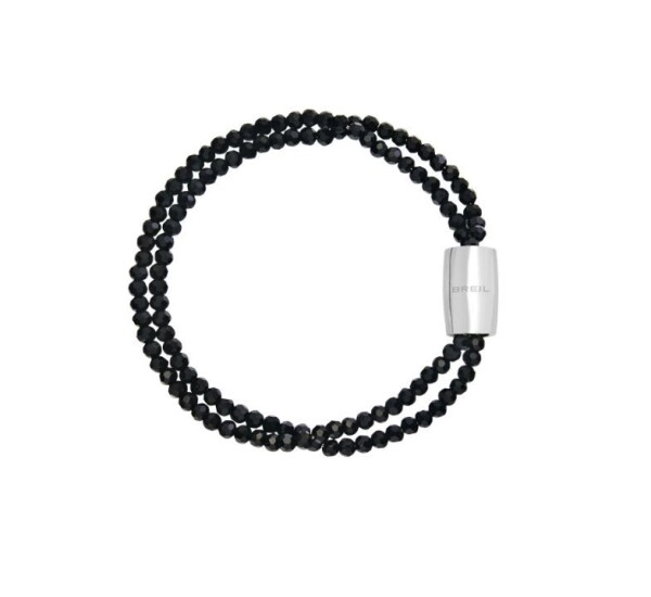 BREIL Dvojitý korálkový náramok s kryštálmi Magnetica System TJ3687