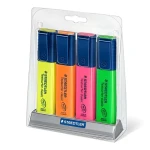 Staedtler Textsurfer Classic Butler / Zvýrazňovač / sada 4 ks / mix farieb / hrot 1-5 mm / plniteľný (364 SC4)