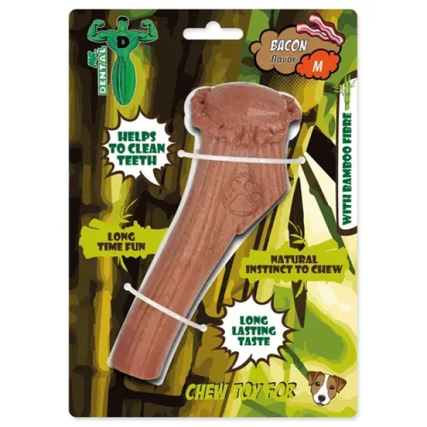 Mr. Dental Žuvacia hračka bambone parôžok slanina M (5904-60523)