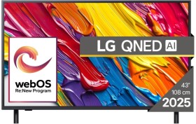 LG LG QNED82 AI 43'' 4K UHD QNED melna - Televizors 43QNED82A3B.AEU (8806096352762)
