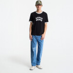 Kalhoty KENZO Patchwork Straight Fit Jeans In Japanese Denim Stone Bleached Blue Denim 33