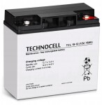 Technocell TCL18-12 TECHNOCELL akumulátor AGM 12V 18Ah