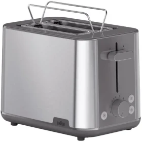 Braun PurShine HT1510.GY sivá / Hriankovač / 900 W / 2 hrianky / regulácia opekania / aut. vypnutie (0X23010049)