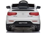 Mamido Detské elektrické autíčko Mercedes-Benz GLC 63S 4x4 biele
