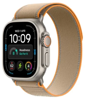 Apple Watch Ultra 4 GPS+Cellular 49mm Titanové telo - Pieskový trailový ťah M/L / 145-220 mm (MJAQ4QC/A)
