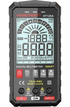 Habotest HT126A Digitálny univerzálny multimeter / 600V / 4X AAA (HT126A)