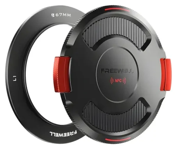 Freewell Real Locking 67 mm / Magnetický krúžok / s krytkou NFC / hliník (FW-L1-BL67)