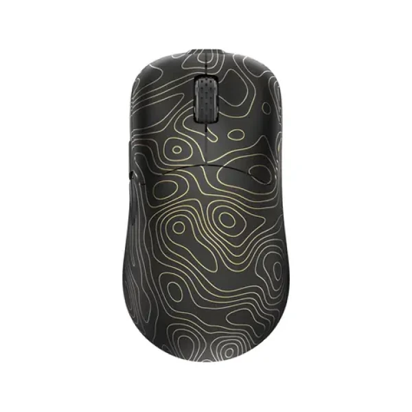 White Shark AERO zlatá / Herná bezdrôtová myš / optická / 5000 DPI / 6 tlačidiel / 2.4 GHz / USB (AERO-G)
