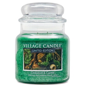 VILLAGE CANDLE Sviečka Village Candle - Cardamom and Cypress 389 g