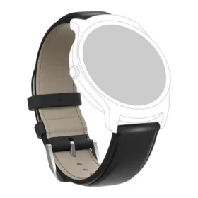 TicWatch Leather Watch Strap BK / náhradný remienok / kožený / čierna (TWLBK)