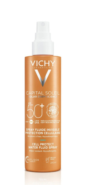 VICHY Capital soleil fluidný sprej SPF50+ vodeodolný sprej 200 ml