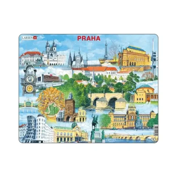 Dino Puzzle Praha pamiatky