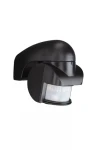 Philips Virginia čierna / Vonkajšie nástenné svietidlo s pohybovým čidlom / IP44 (SKL000384032)