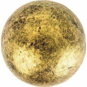 Čokoládová dekorácia Guľa Black Pearl Gold (8 ks) - dortis - dortis