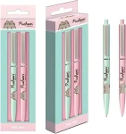 ALLTOYS Sada guličkových pier Pusheen 2 ks / Guľôčkové perá / motív mačička Pusheen (SR73921)